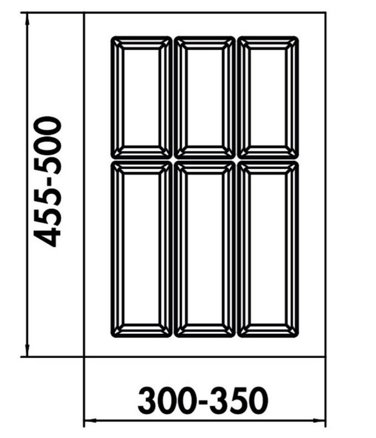 BESTECKEINSATZ - Schwarz, Basics, Kunststoff (30-35/5,05/45,5-50cm)