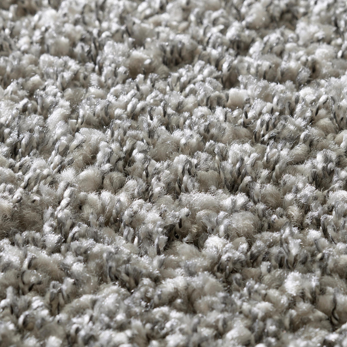 HOCHFLORTEPPICH 200/200 cm Grau  - Grau, Basics, Textil (200/200cm) - Novel