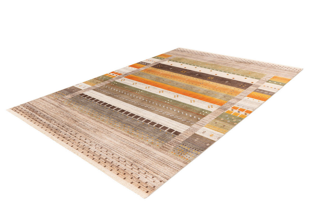 WEBTEPPICH 200/285 cm My Laos  - Beige/Multicolor, Design, Textil (200/285cm) - Novel