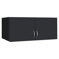 AUFSATZSCHRANK 91/39/54 cm  - Silberfarben/Grau, Design, Holzwerkstoff/Kunststoff (91/39/54cm) - Boxxx