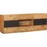 KOMODA LOWBOARD, antracitová, barvy dubu - barvy dubu/antracitová, Design, dřevo/sklo (177/65/42cm) - Valnatura KOMODA LOWBOARD, antracitová, barvy dubu - barvy dubu/antracitová, Design, dřevo/sklo (177/65/42cm) - Valnatura