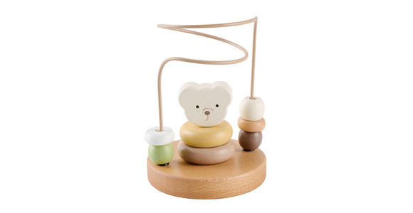 MOTORIKSPIEL  - Creme/Braun, Basics, Holz/Holzwerkstoff (10,7/15,8cm) - My Baby Lou