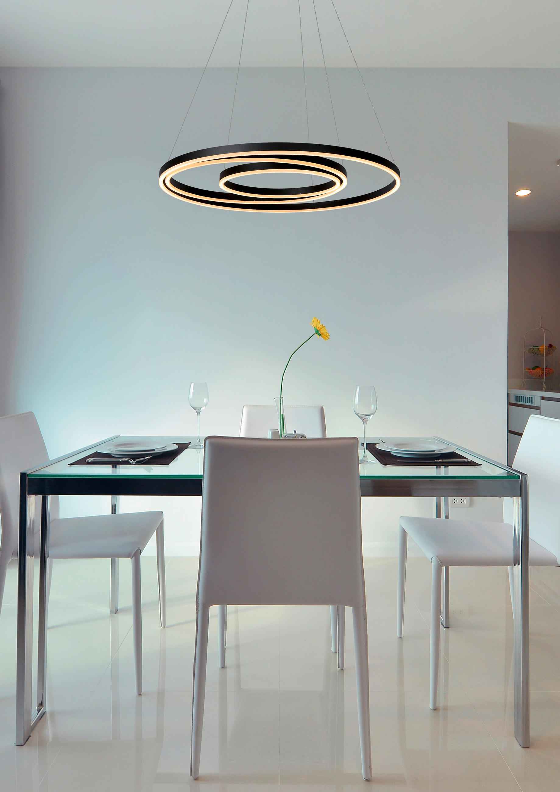 PENDELLEUCHTE TRINITI 80/80/135 cm   - Design (80/80/135cm) - Lucide