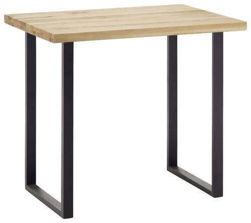 BARBORD i trä, metall  120/80/95 cm  - antracit/ekfärgad, Design, metall/trä (120/80/95cm) - MID.YOU
