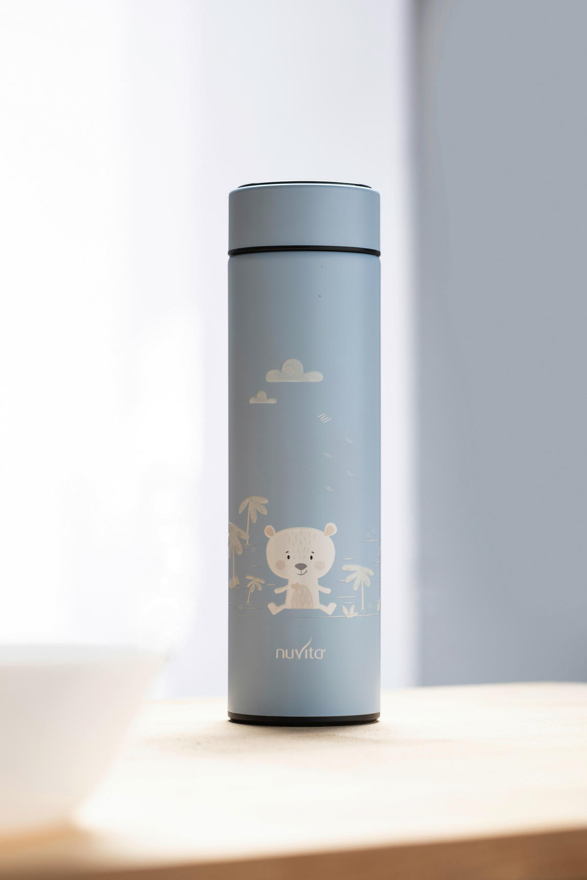 ISOLIERFLASCHE Nuvita 0,5 l  - Basics, Metall (7/23/7cm)