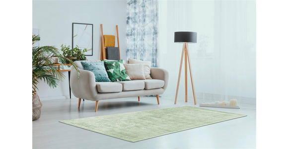 FLACHWEBETEPPICH 160/230 cm Karma Mintgrün  - Mintgrün, Basics, Textil (160/230cm) - Novel