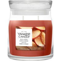 VONNÁ SVÍČKA  - rezavá/čiré, Basics, parafín/sklo (9,3/11,4/9,3cm) - Yankee Candle