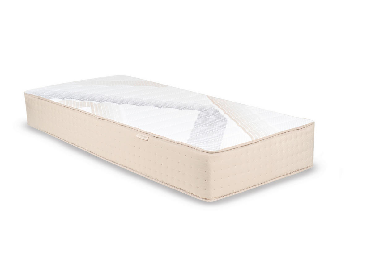 VZMETNICA 200/90 cm  - bela, Basics, tekstil (200/90cm) - Meblojogi