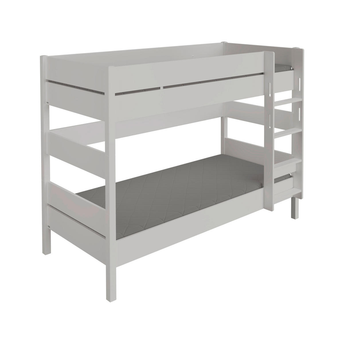 ETAGENBETT 90/200 cm Grau  - Grau, Holzwerkstoff (90/200cm) - Paidi
