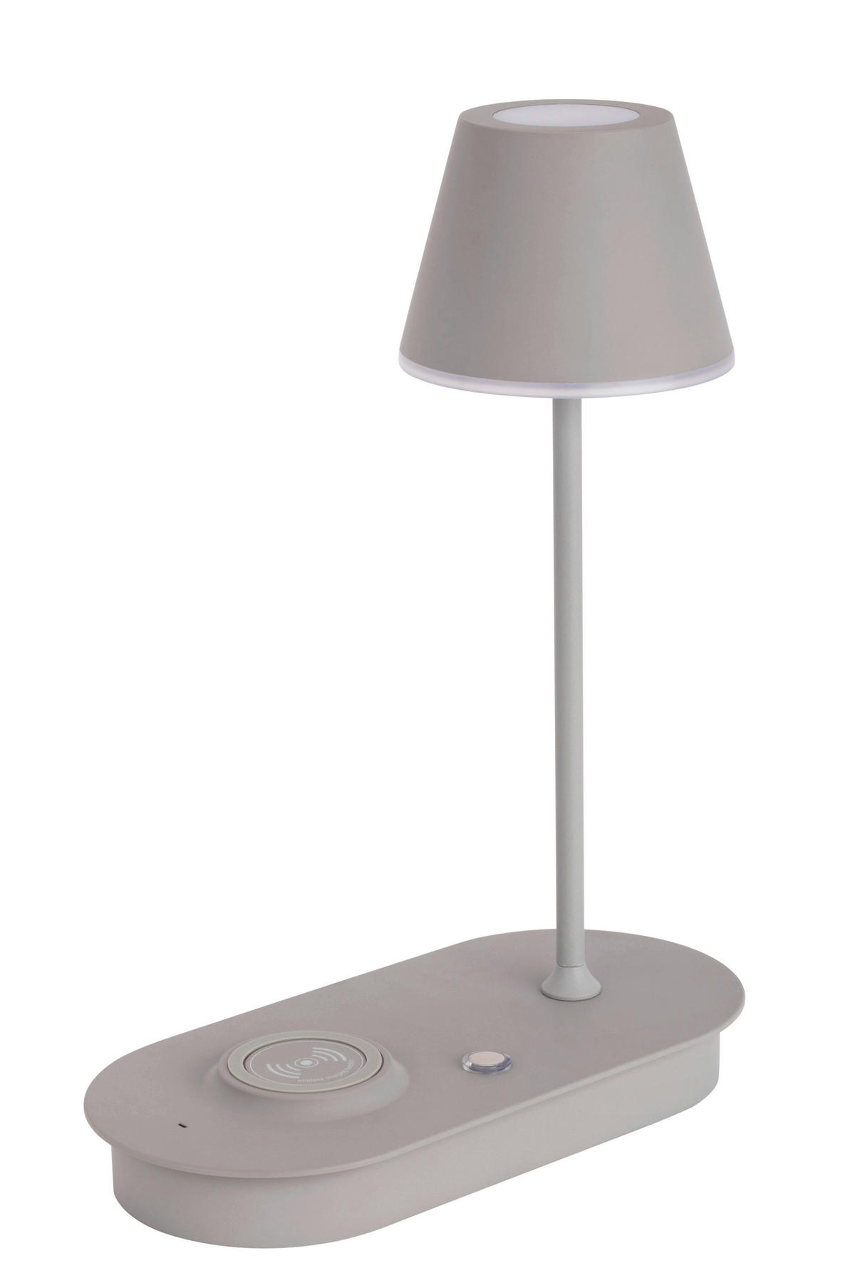 LED SVJETILJKA STOLNA Paterson  - siva, Design, metal/plastika (25/12/33cm) - Novel