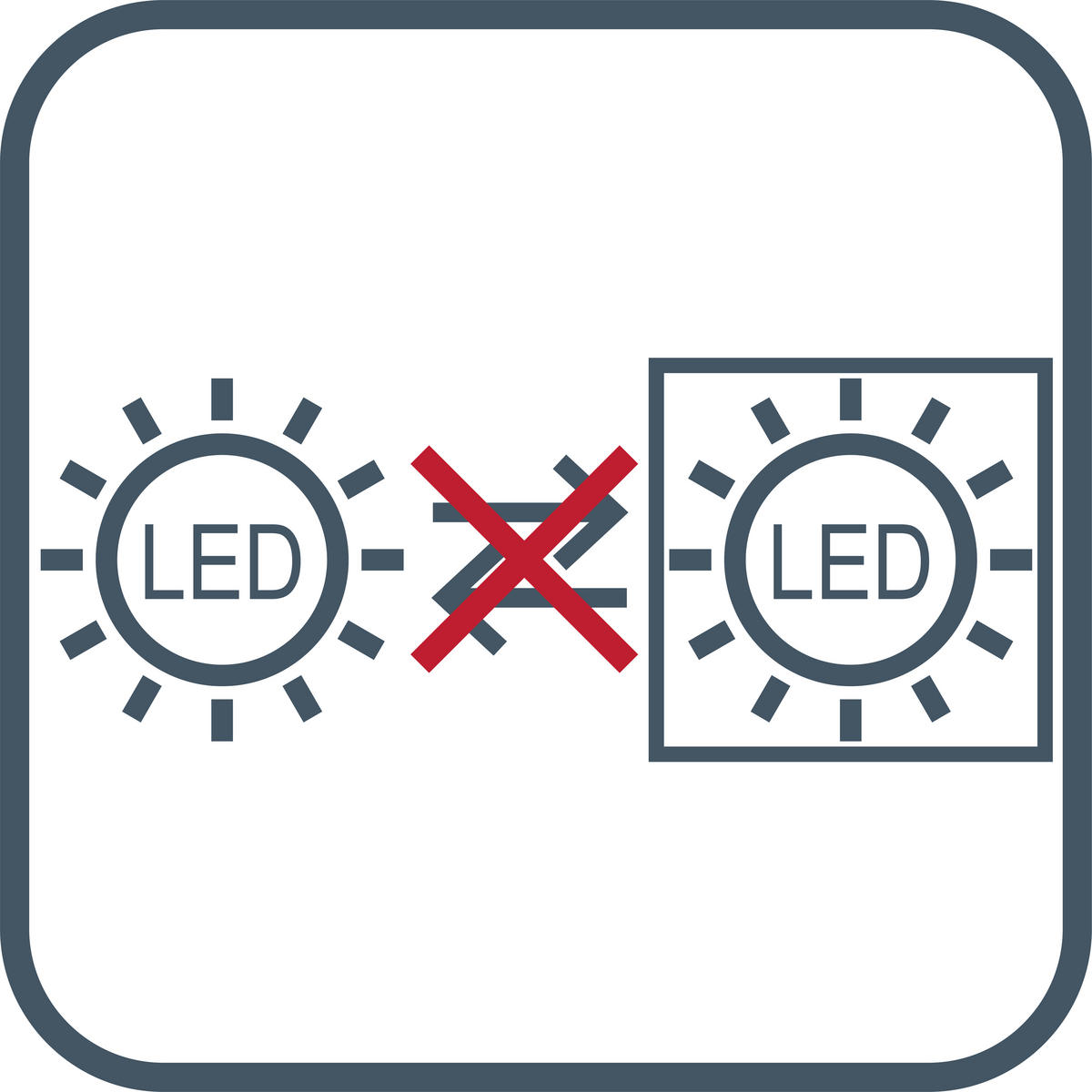 LED-DECKENLEUCHTE 30/30/3,5 cm   - Weiß, Basics, Kunststoff/Metall (30/30/3,5cm) - Näve