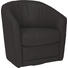 SESSEL in Leder Dunkelbraun - Dunkelbraun, Design, Leder/Metall (81/86/77cm) - Celina Home SESSEL in Leder Dunkelbraun - Dunkelbraun, Design, Leder/Metall (81/86/77cm) - Celina Home