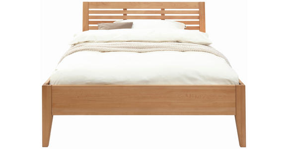 BETT 140/200 cm  in Buchefarben  - Buchefarben/Naturfarben, KONVENTIONELL, Holz (140/200cm) - Linea Natura
