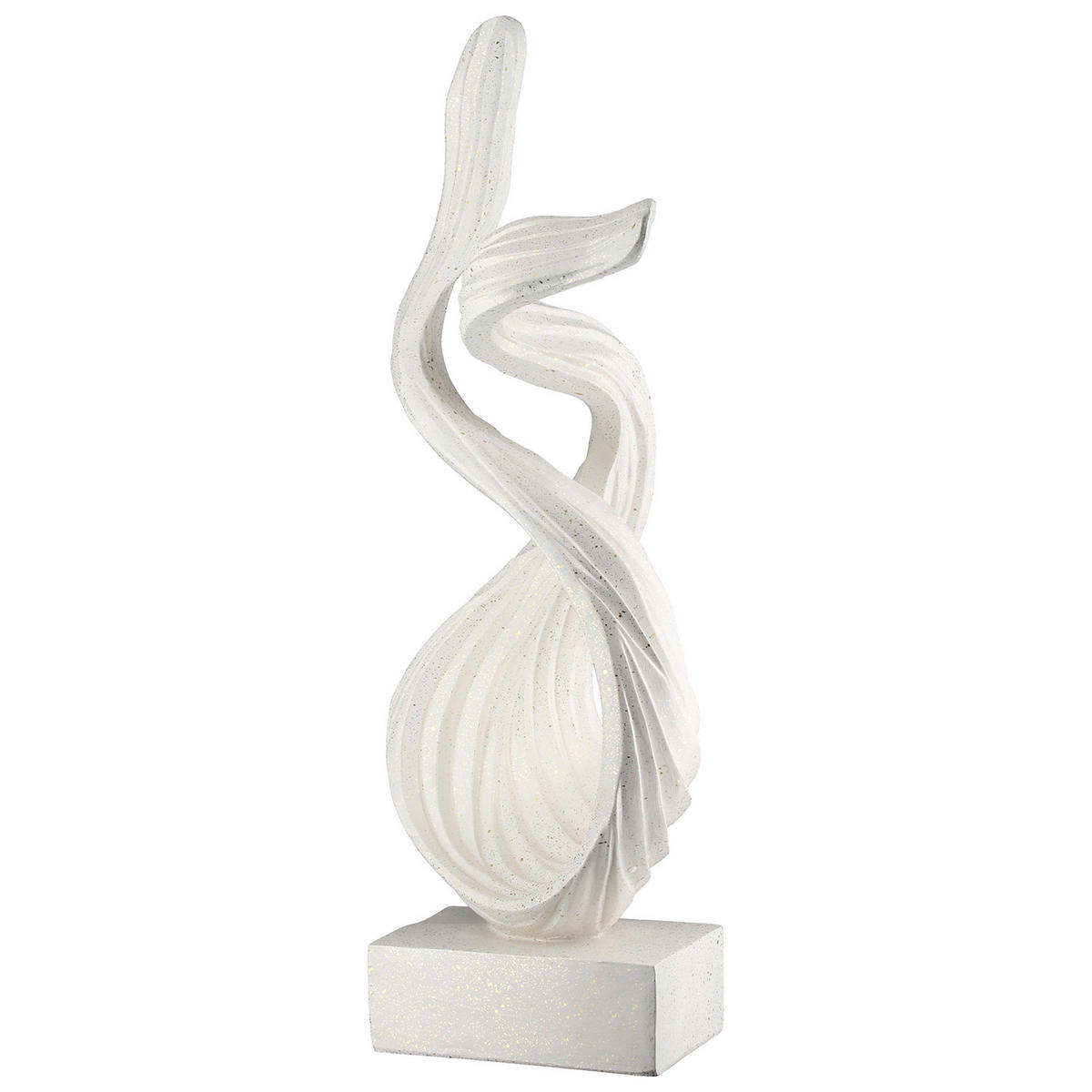 SKULPTUR - Creme, Basics, Kunststoff (15/46,5/15cm)