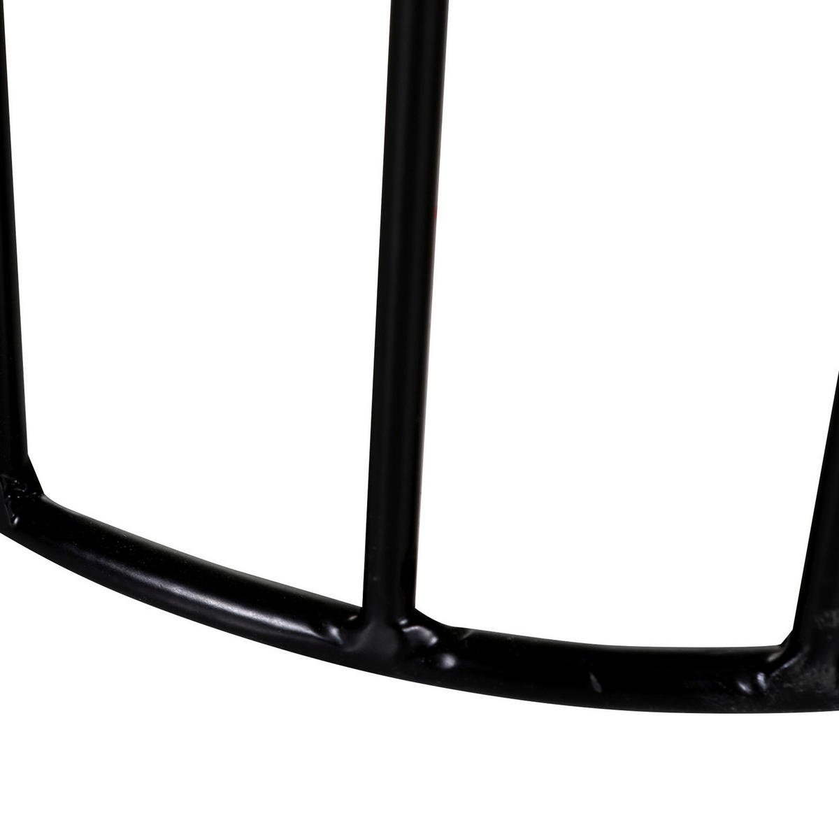 BEISTELLTISCH 30/30/56 cm Schwarz, Weiß rund  - Schwarz/Weiß, Trend, Stein/Metall (30/30/56cm) - Landscape