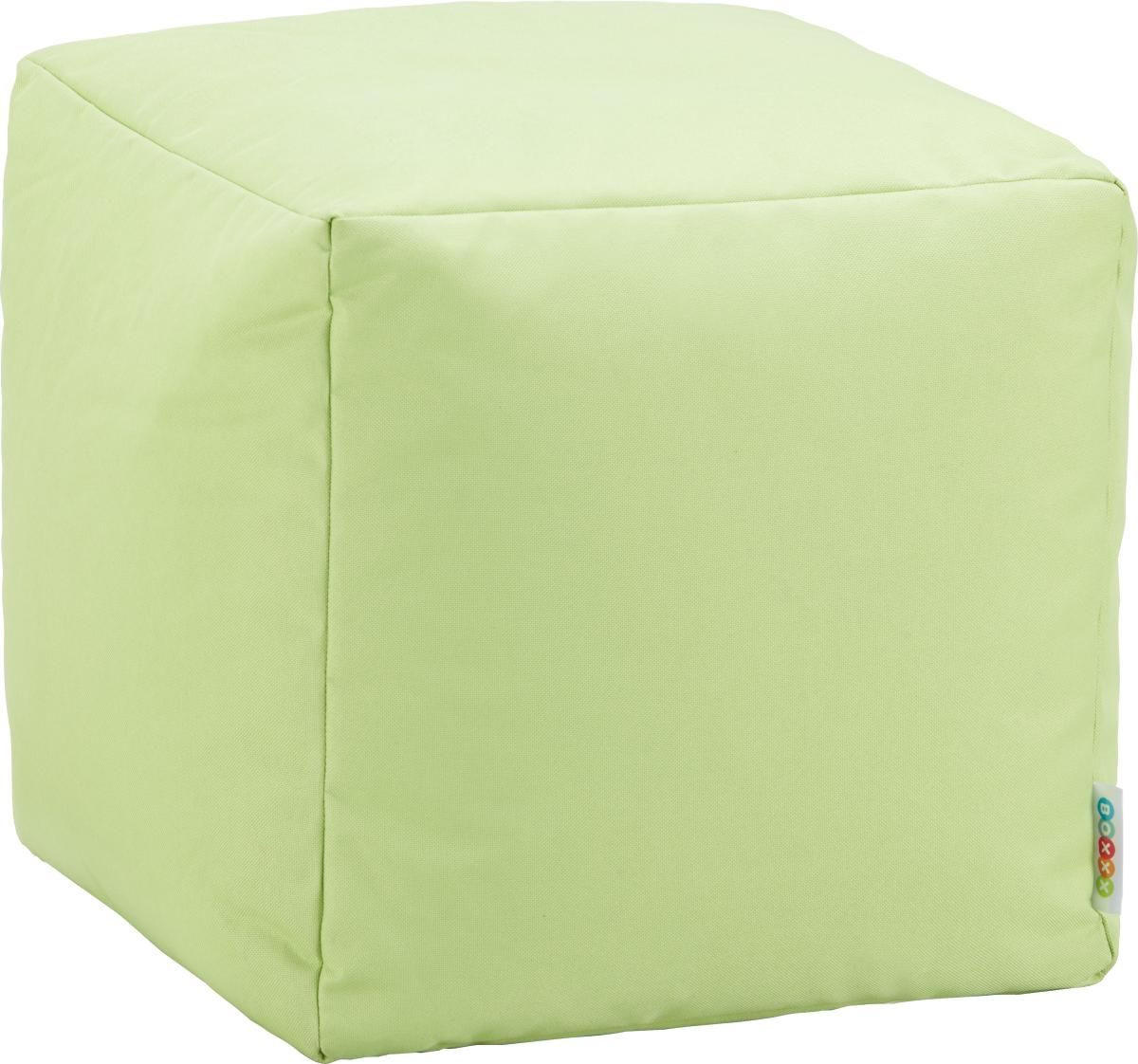 SITZWÜRFEL in Hellgrün Textil  - Hellgrün, Design, Textil (40/40/40cm) - Boxxx