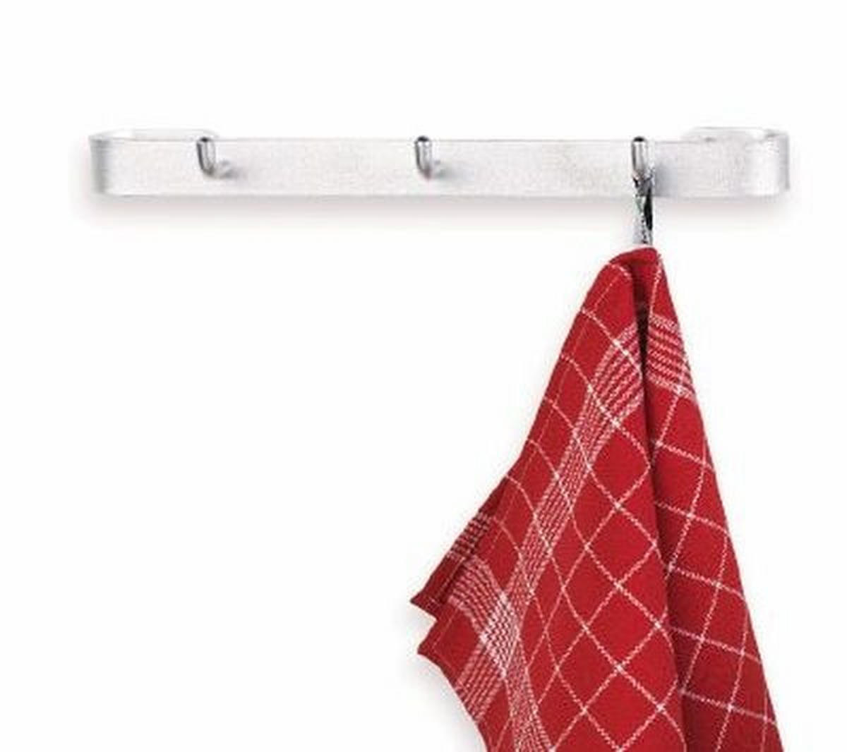 ZIDNI ČIVILUK  boja aluminijuma  metal  - boja aluminijuma, Konvencionalno, metal (32/3/7cm) - Carryhome