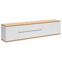 LOWBOARD  230/55/42 cm 2 Schublade(n) hängend  - Weiß/Eiche Artisan, MODERN, Holzwerkstoff (230/55/42cm) - Xora