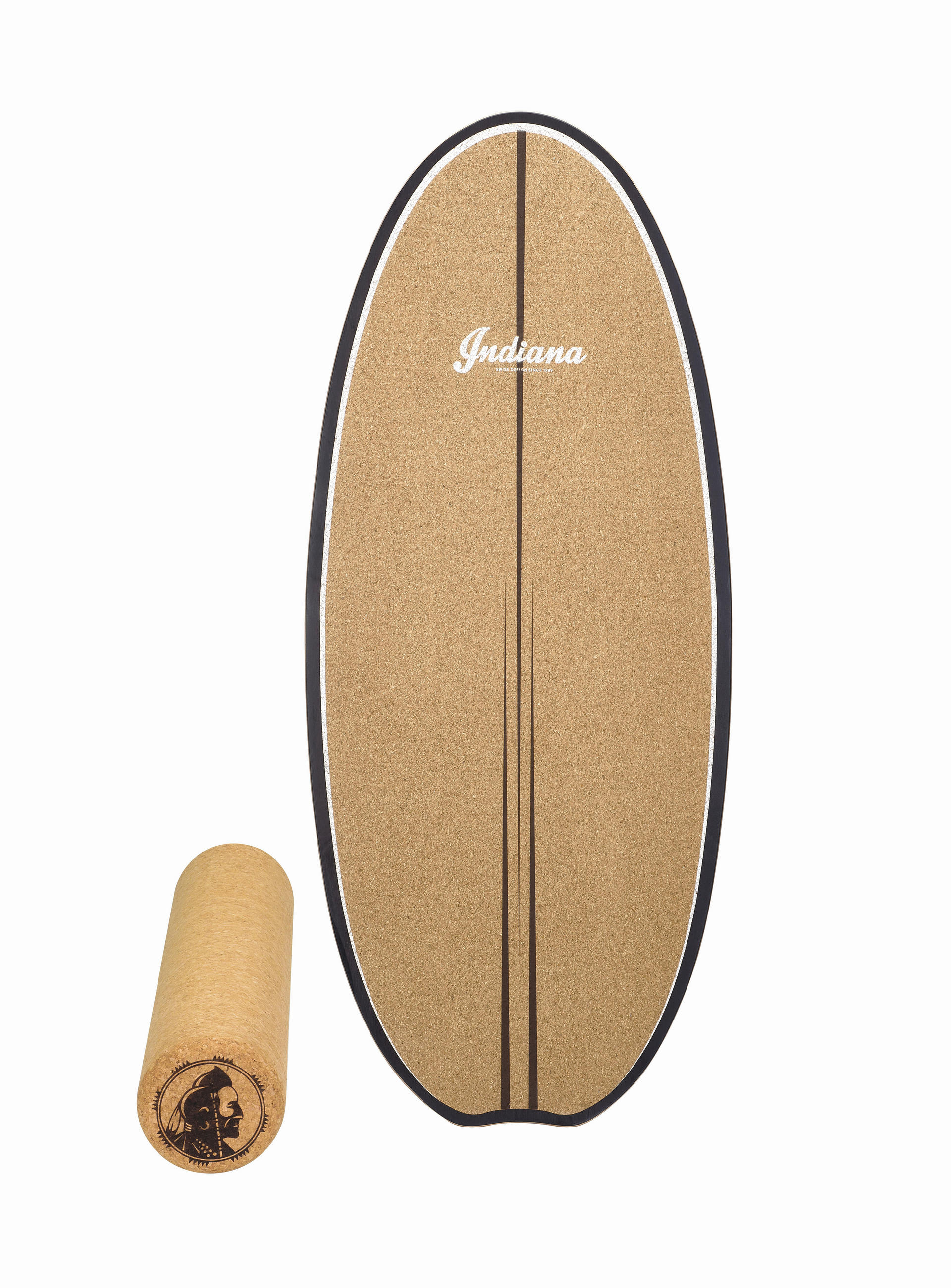 BALANCE BOARD Indiana  - Walnussfarben, Basics, Holz (73.5/31.6/1.10cm) - Micro Mobility