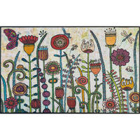 FUßMATTE  75/120 cm  Multicolor  - Multicolor, KONVENTIONELL, Kunststoff/Textil (75/120cm) - wash+dry