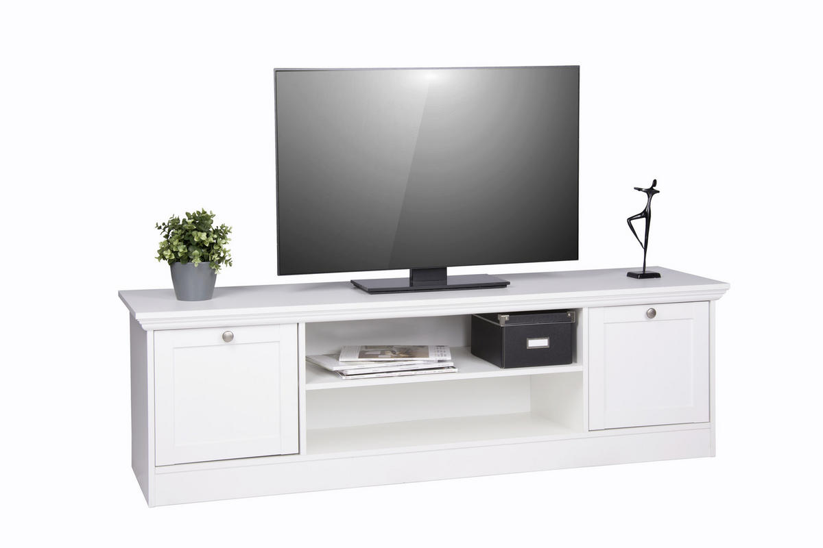 TV ELEMENT bijela   - bijela, Lifestyle, drvni materijal (160/48/45cm) - Landscape
