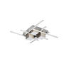 LED-DECKENLEUCHTE  70/11,5 cm    - Alufarben/Nickelfarben, Design, Metall (70/11,5cm) - Trio Leuchten