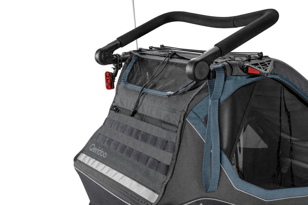 FAHRRADANHÄNGER    - Basics, Kunststoff/Metall (122/67/90cm)