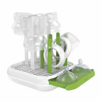STALAK ZA BOČICE      - bijela/zelena, Basics, plastika (21.8/7.5/25.0cm) - Chicco