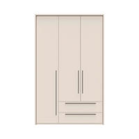 ORMAR SA KLASIČNIM VRATIMA  142/226/60 cm  - Dizajnerski, pločasti materijal/plastika (142/226/60cm)