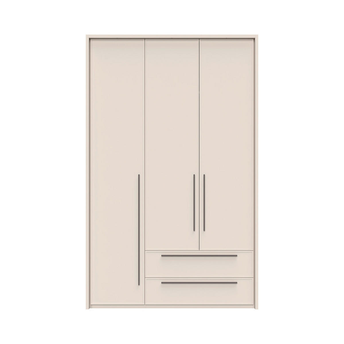 ORMAR SA KLASIČNIM VRATIMA  142/226/60 cm  - Dizajnerski, pločasti materijal/plastika (142/226/60cm)