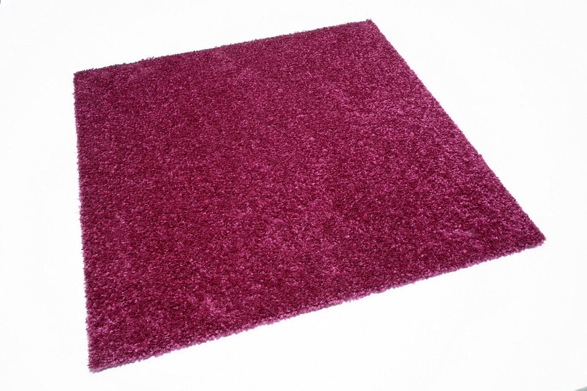 Teppichfliese Carousel 114 50/50 cm  in Lila  - Lila, Basics, Textil (50/50cm)