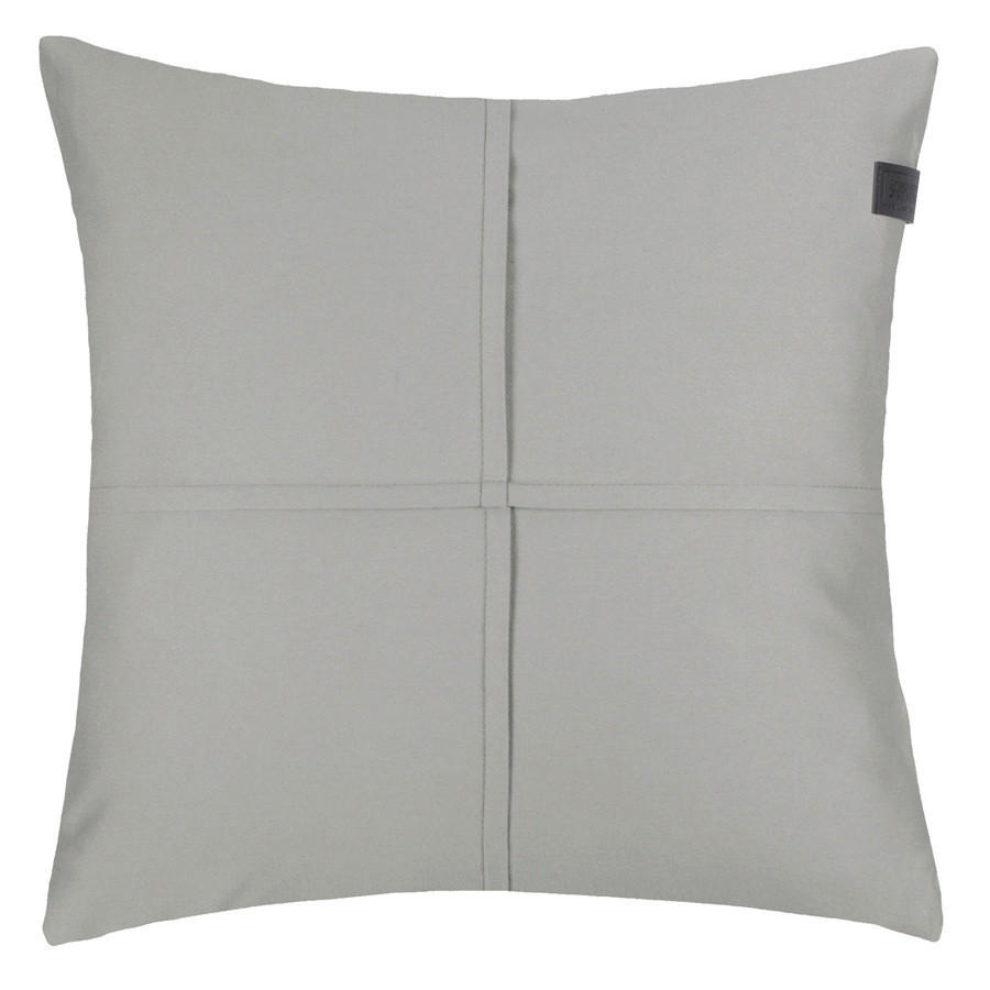 KISSENHÜLLE SW-Soft 45/45 cm  - Dunkelgrau/Hellgrau, Basics, Textil (45/45cm) - Schöner Wohnen