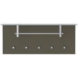 GARDEROBENPANEEL  in 102/41/33 cm  - Taupe, Design, Glas/Holzwerkstoff (102/41/33cm) - Moderano