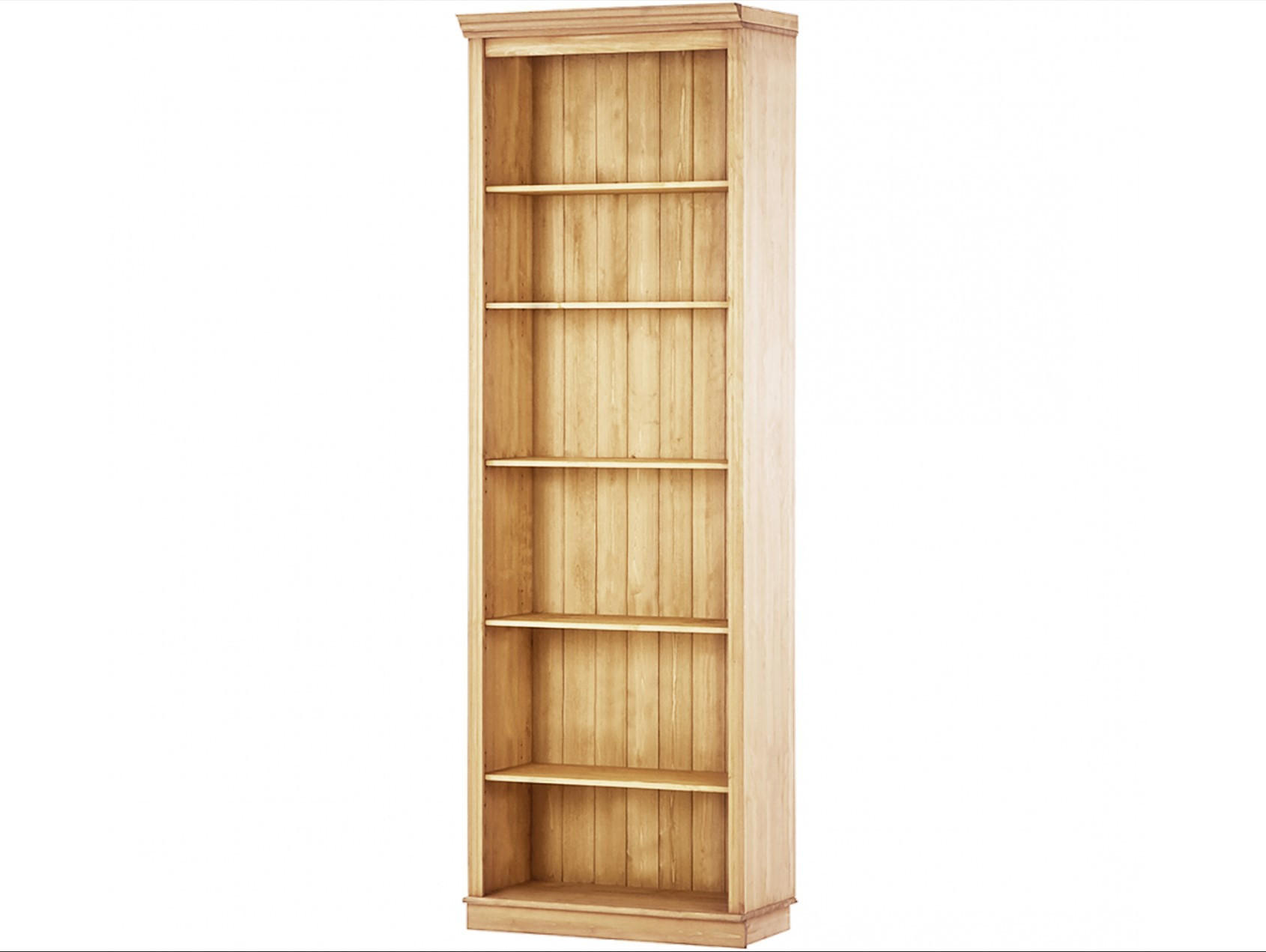 Bücherwand Lillehammer Kiefer massiv Kieferfarben  - Kieferfarben, Design, Holz (223/74/37cm) - Livetastic