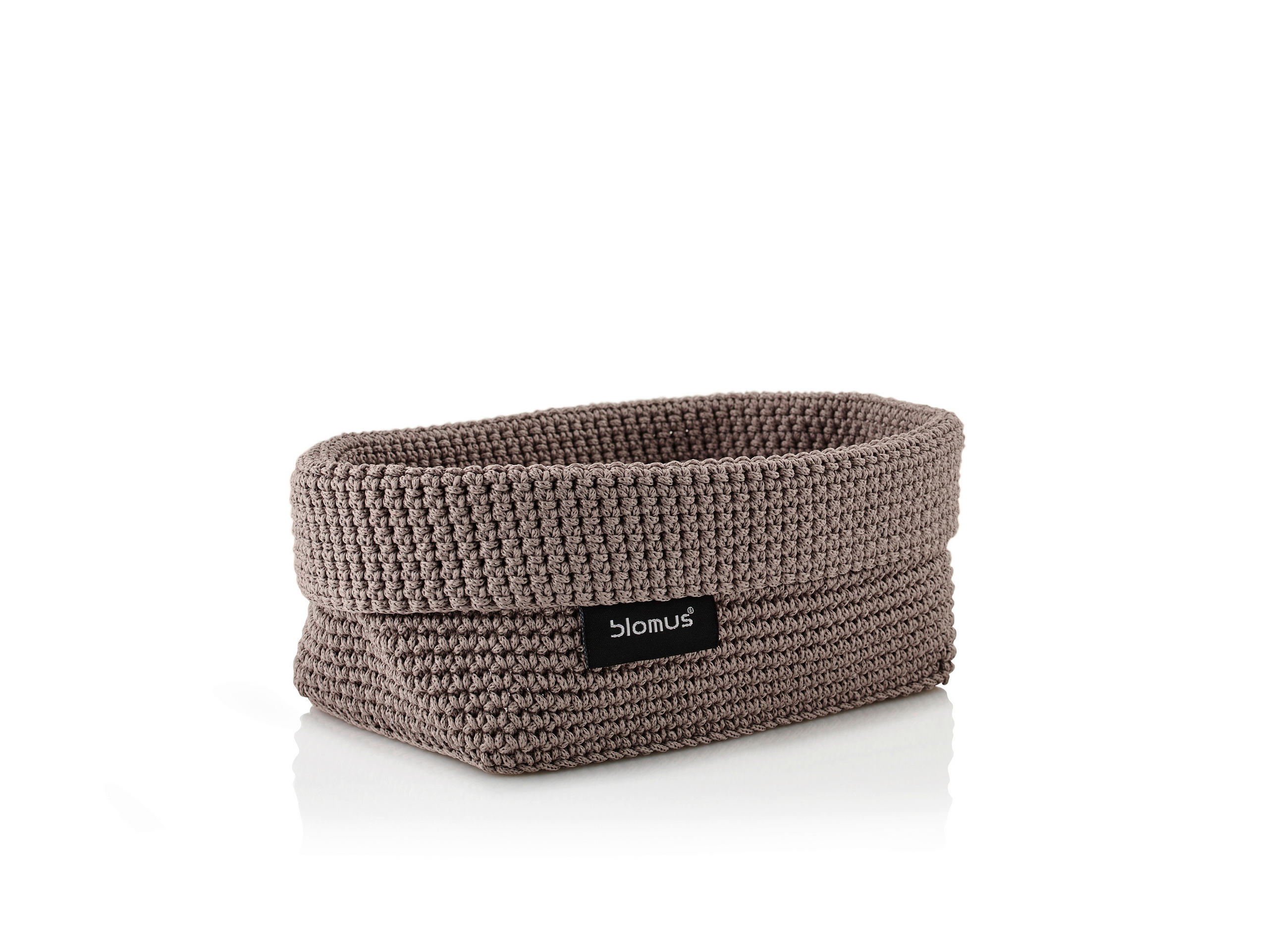 AUFBEWAHRUNGSKÖRBCHEN  - Taupe, Basics, Textil (12/9/20cm) - Blomus