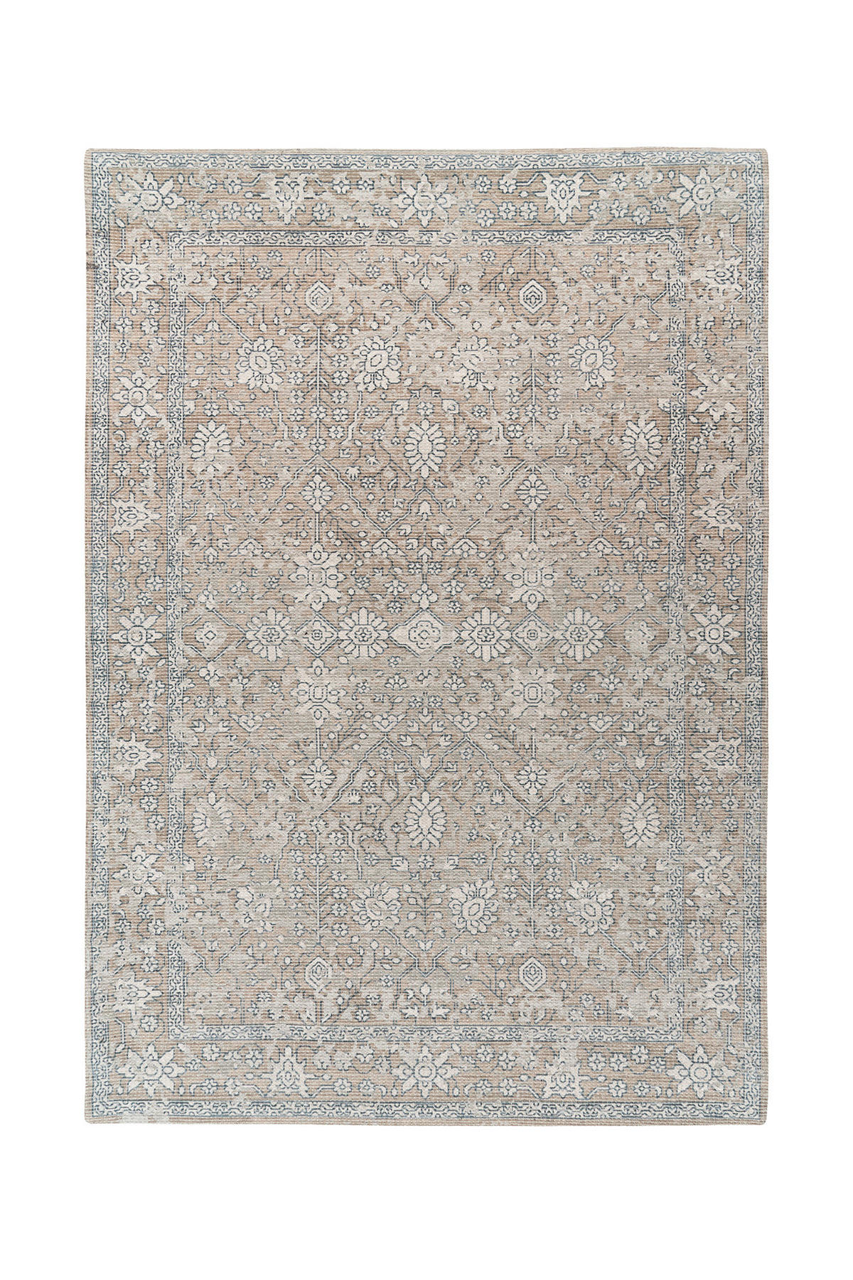 TEPPICH 120/170 cm Perry 125 Khaki / Beige Beige, Olivgrün  - Beige/Olivgrün, KONVENTIONELL, Textil (120/170cm)