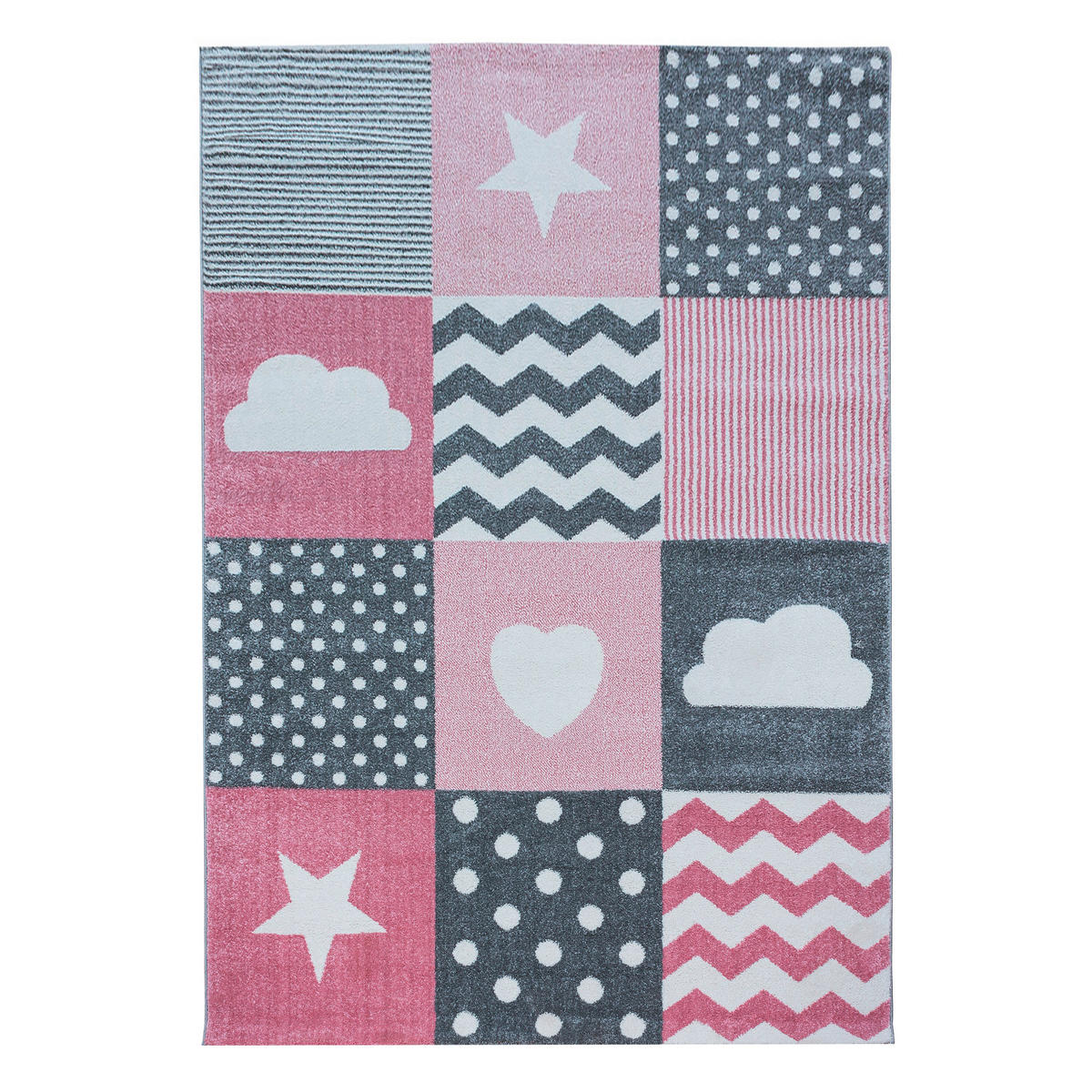 BARNMATTA 200/290 cm Kids  - pink, Trend, textil (200/290cm) - Ben'n'jen