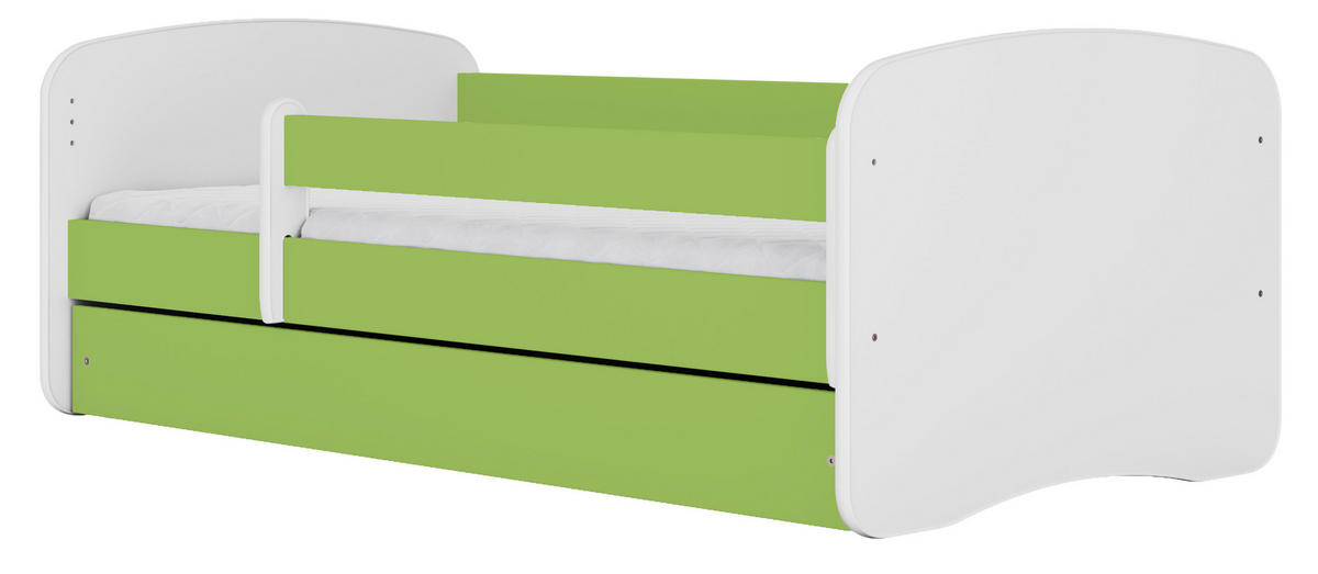 KINDER-/JUNIORBETT - Birkefarben/Weiß, MODERN, Holz/Holzwerkstoff (80/160cm) - MID.YOU