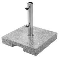 NAPERNYŐ ÁLLVÁNY - szürke, Basics, kő/fém (38/38/7cm)