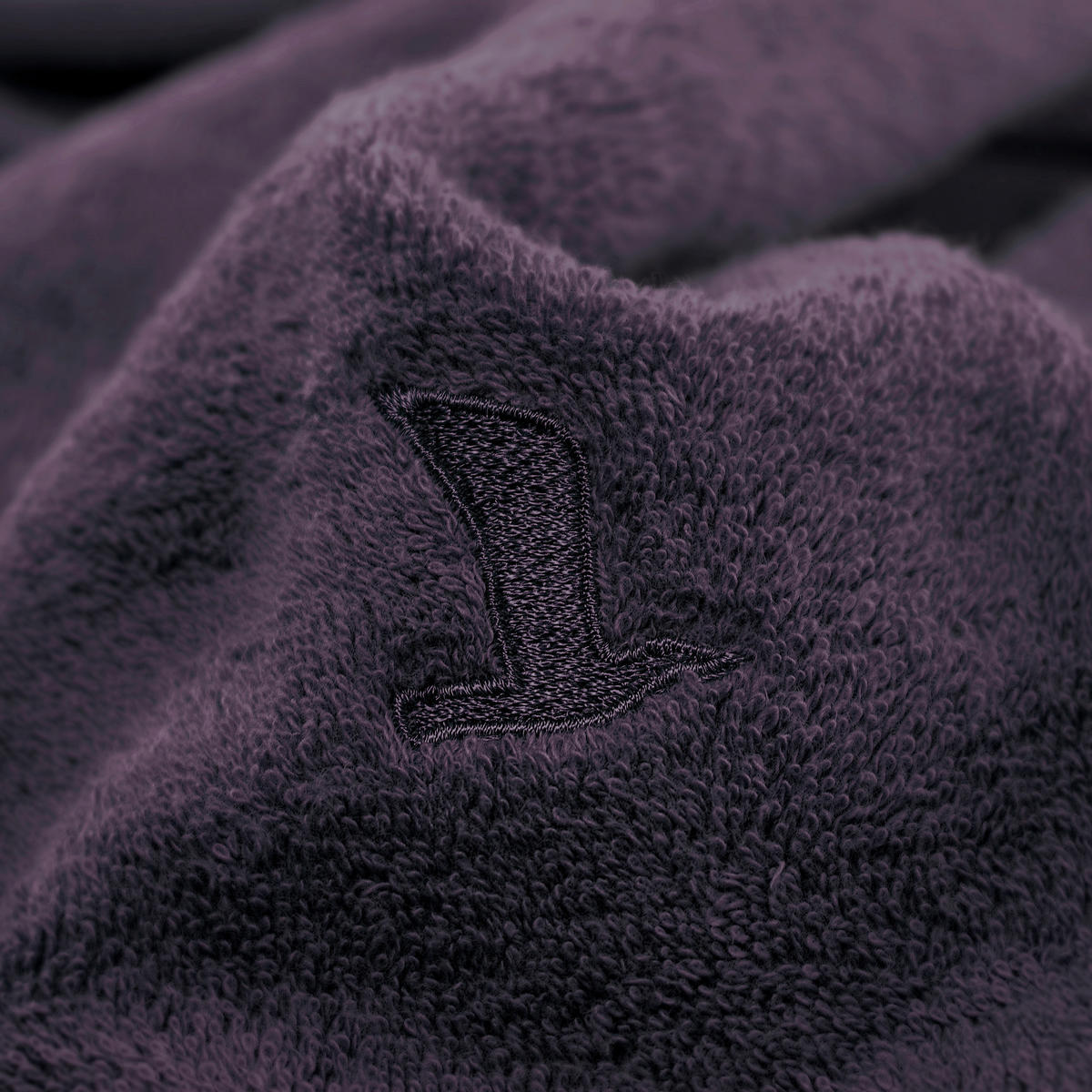 BADETUCH Superwuschel Dunkelgrau 100/160 cm  - Dunkelgrau, Basics, Textil (100/160cm) - Moeve