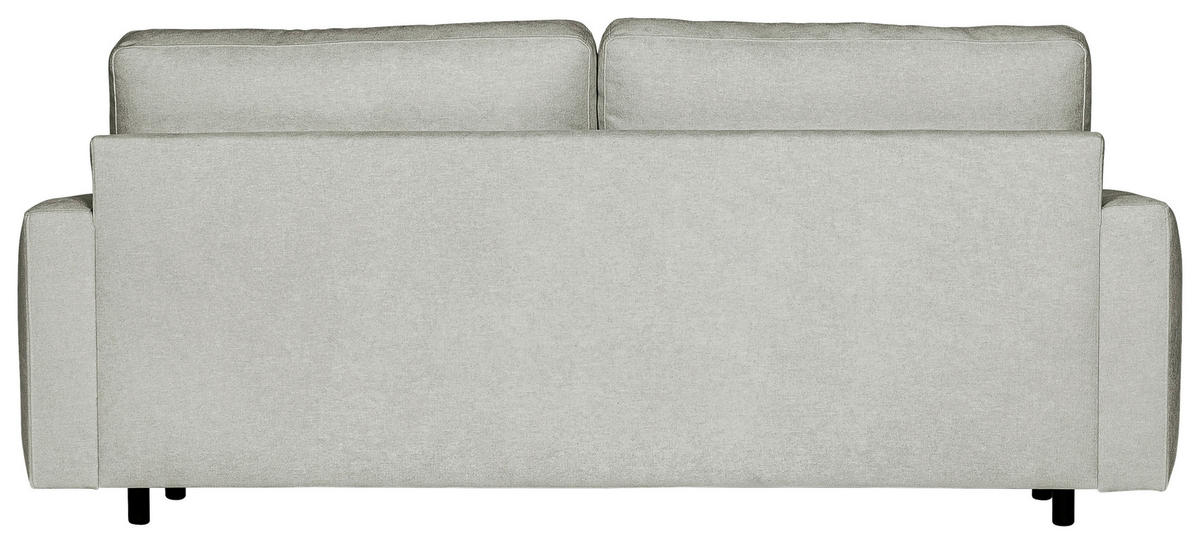 3-SITS SOFFA i grå  - svart/grå, Klassisk, trä/textil (208/87/105cm) - Best Price
