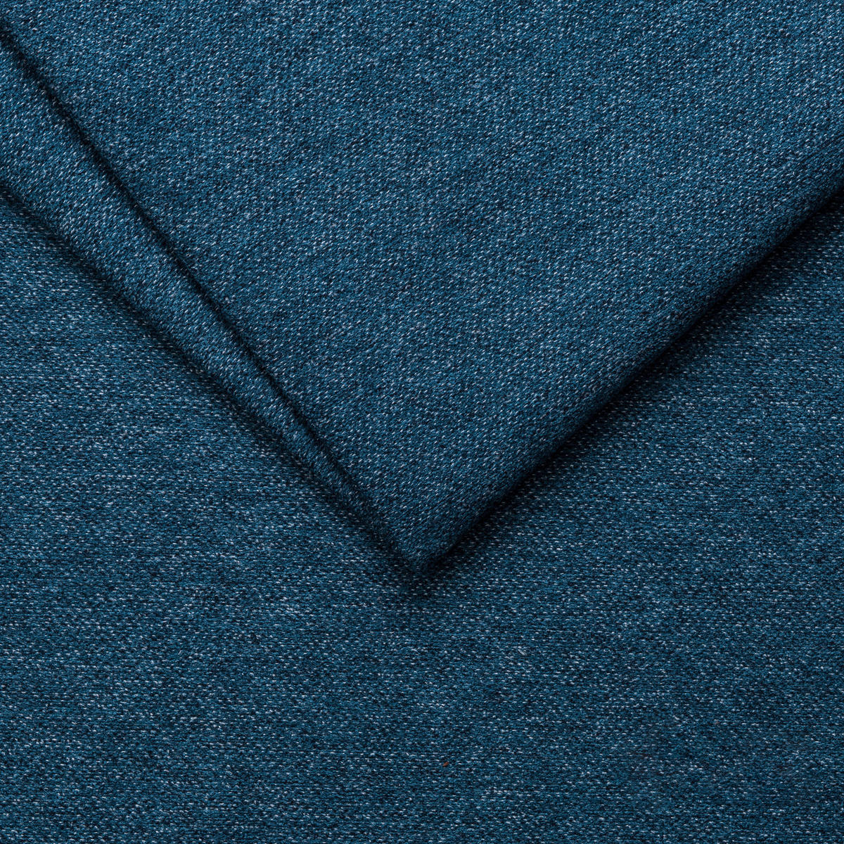 SEDEŽNA GARNITURA, gladka tkanina modra  - modra, Design, kovina/tekstil (260/188cm) - Hom`in