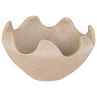 DEKOSCHALE - Beige, Design, Kunststoff (19,5/10,5cm) - Ambia Home