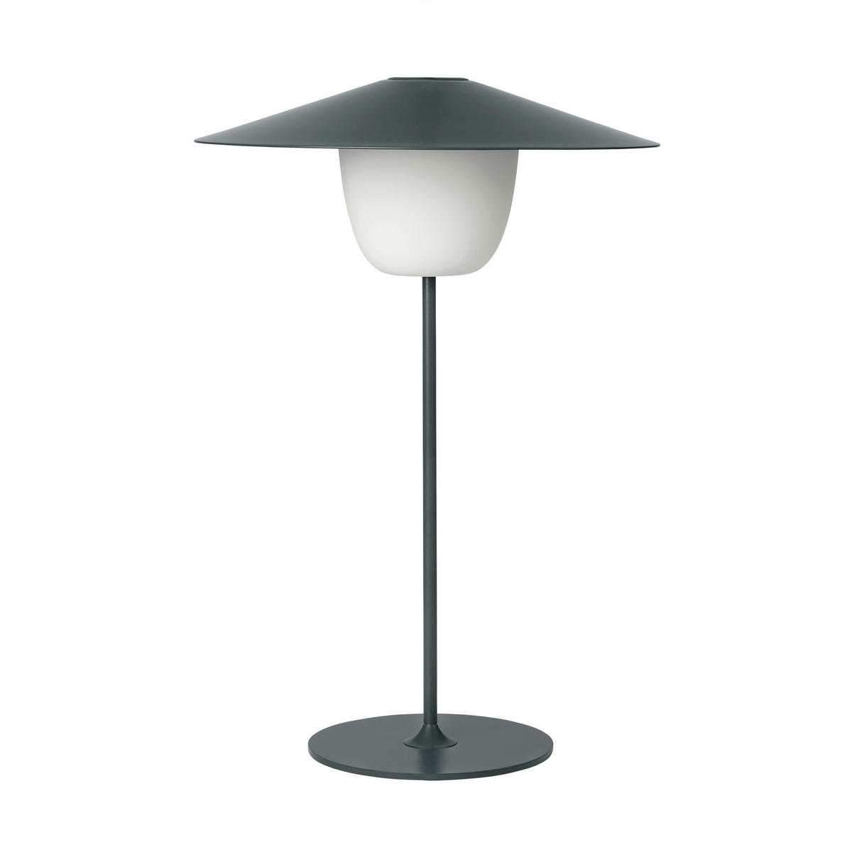 LED-LATERNE - Anthrazit, KONVENTIONELL, Metall (34/49cm) - Blomus