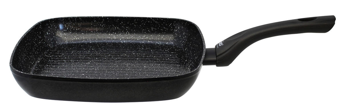 GRILLPFANNE Belugo  - Schwarz, Basics, Metall (26/26cm) - ELO