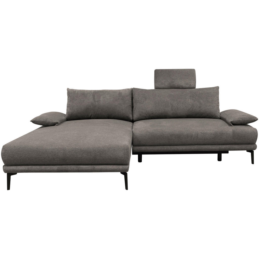 MID.YOU ROHOVÁ SEDAČKA, textil, sivohnedá