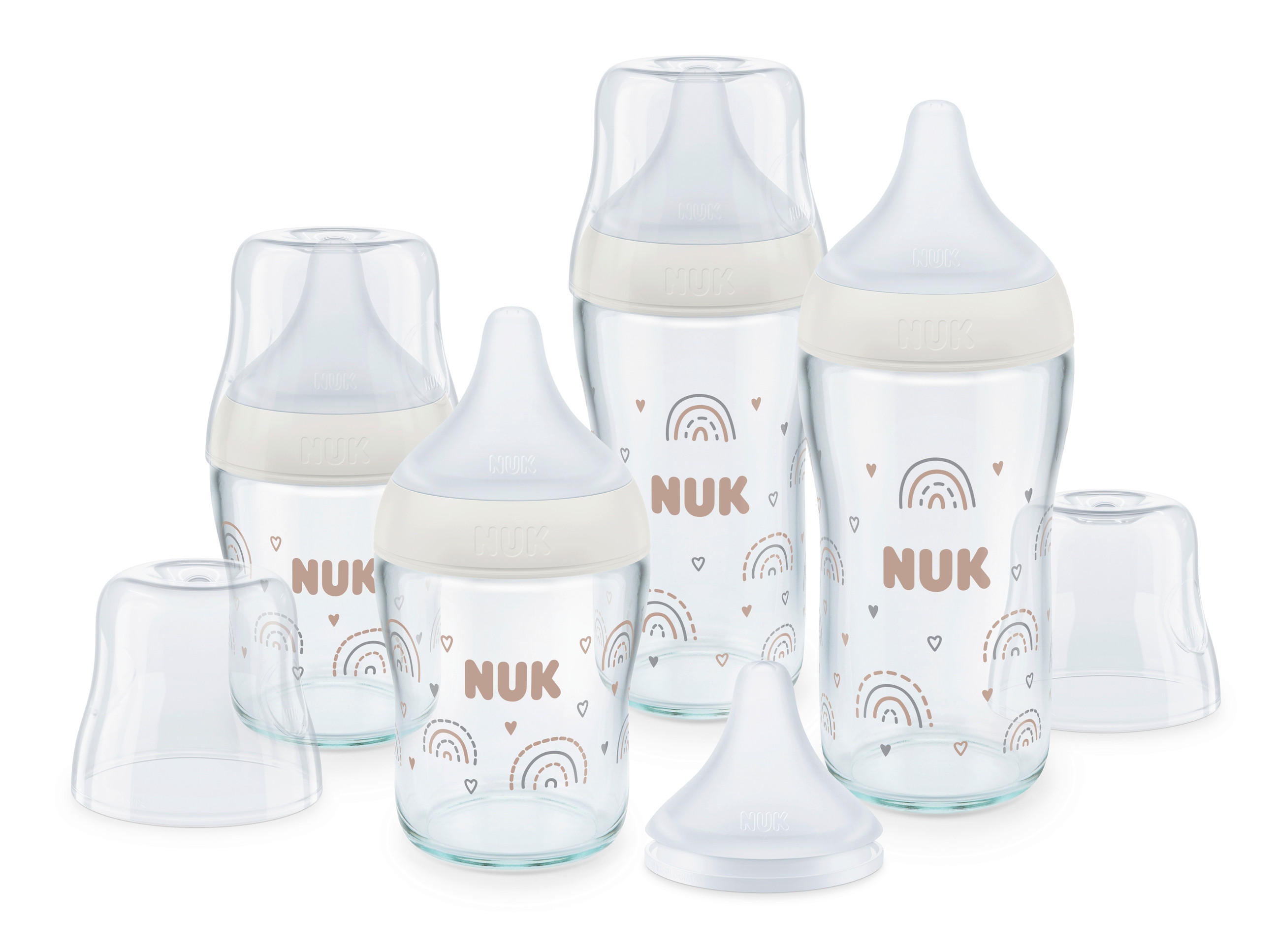 FLÄSCHCHENSET  - Basics (22,3/35,2/9,3cm) - NUK