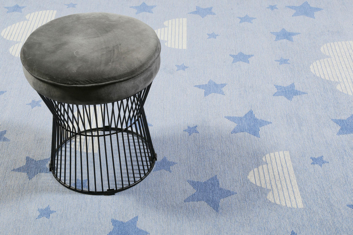 KINDERTEPPICH 160/230 cm Whale Buddy  - Blau/Pastellblau, Trend, Textil (160/230cm) - Esprit