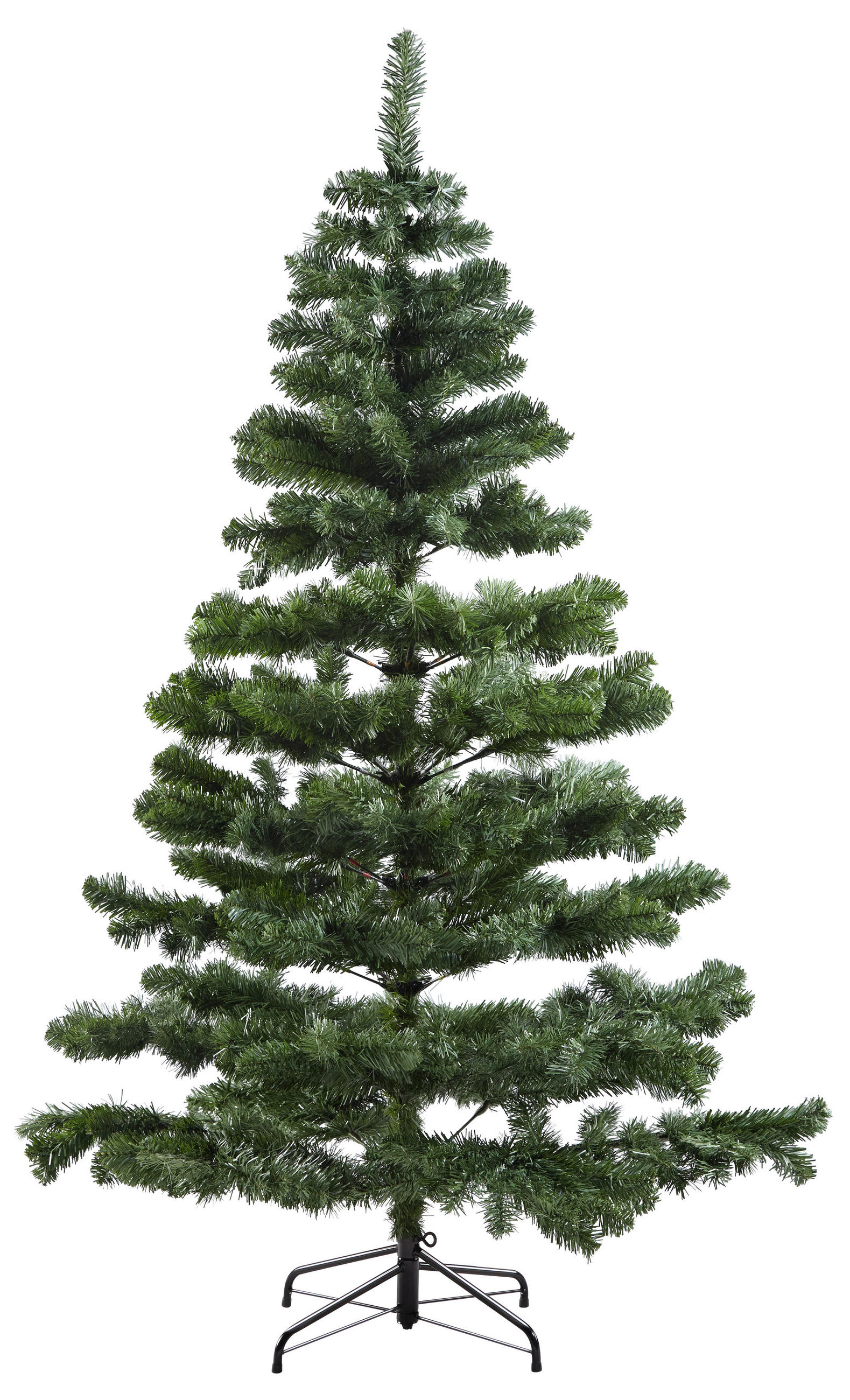 WEIHNACHTSBAUM 180 cm  - Grün, Lifestyle, Kunststoff/Metall (180cm) - X-Mas