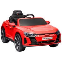 ELEKTRO-KINDERAUTO  - Rot, KONVENTIONELL, Kunststoff/Metall (117/73/54cm) - Atrigo